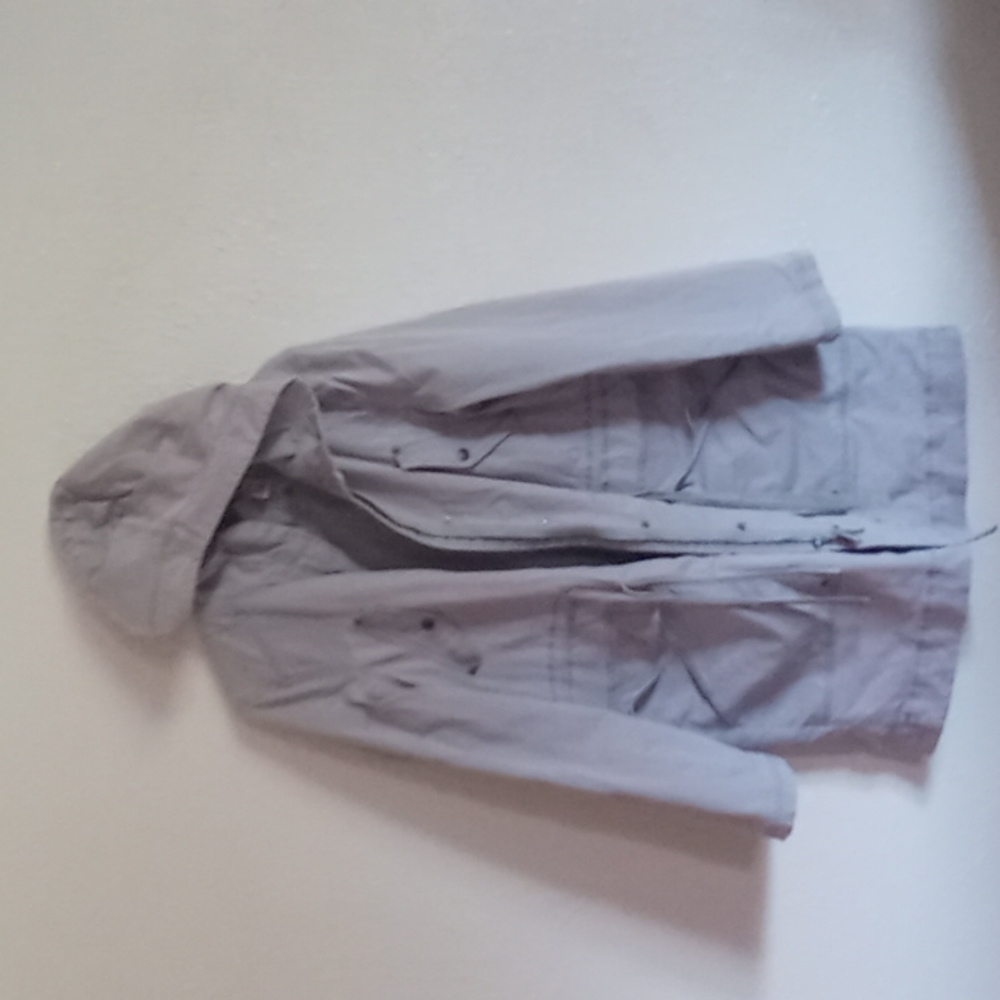 DKNY topcoat with hood